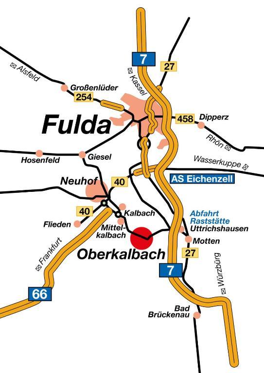 朗祖姆埃德尔兰德酒店 Oberkalbach 外观 照片